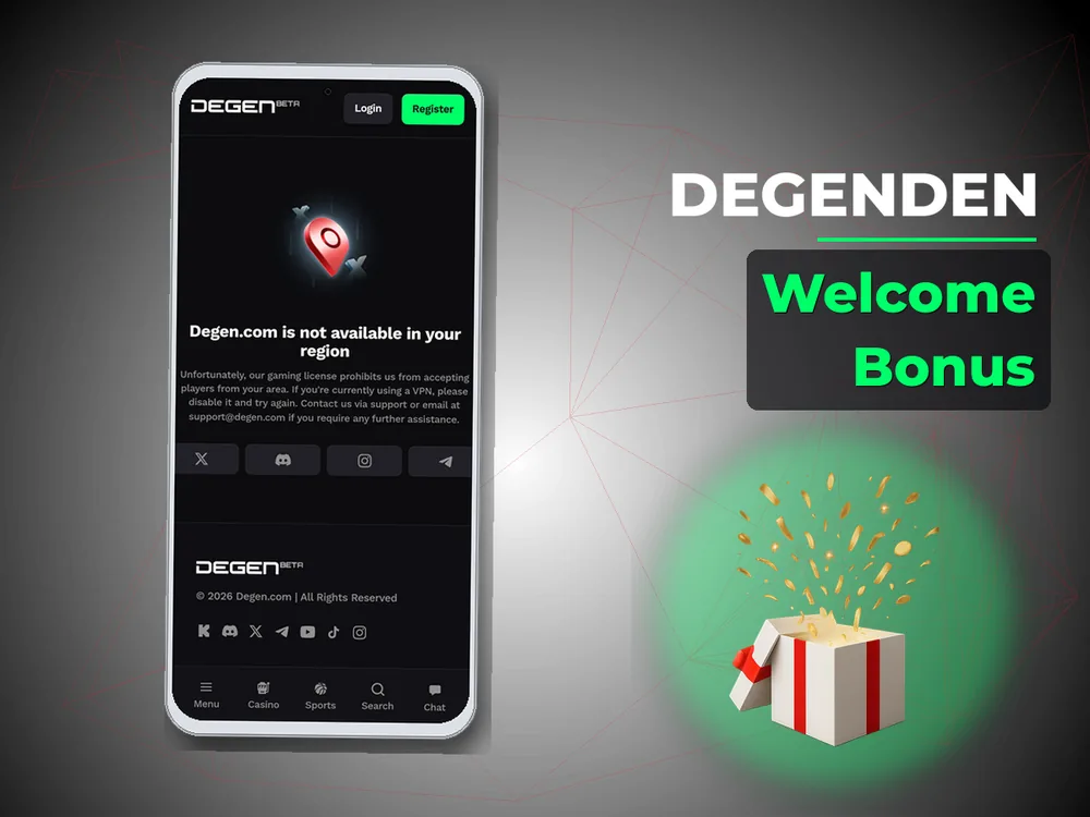 Degenden - Welcome Bonus