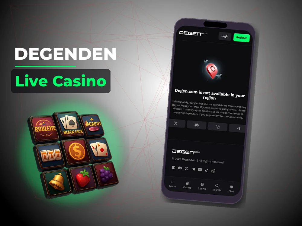 Degenden - Live Casino
