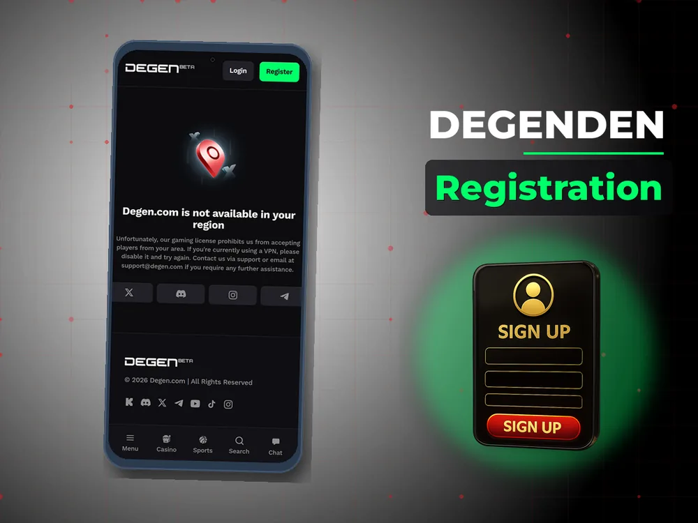 Degenden - Registration