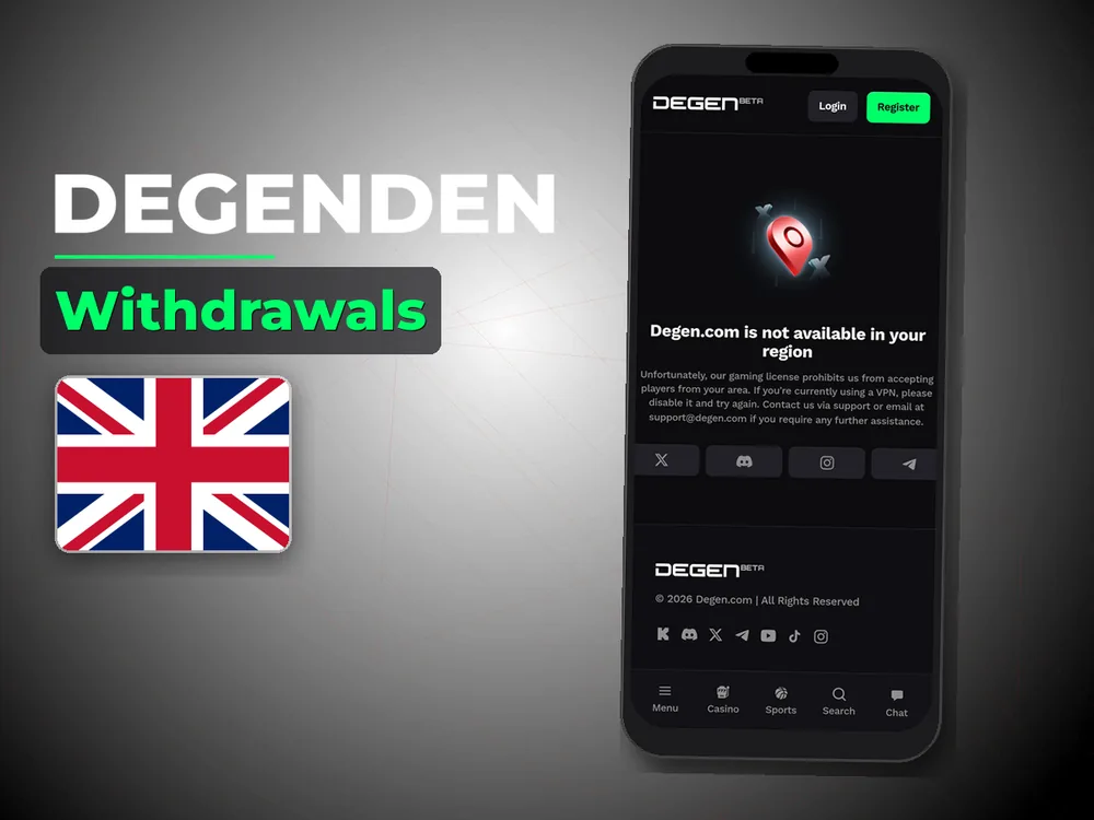 Degenden - Withdrawals